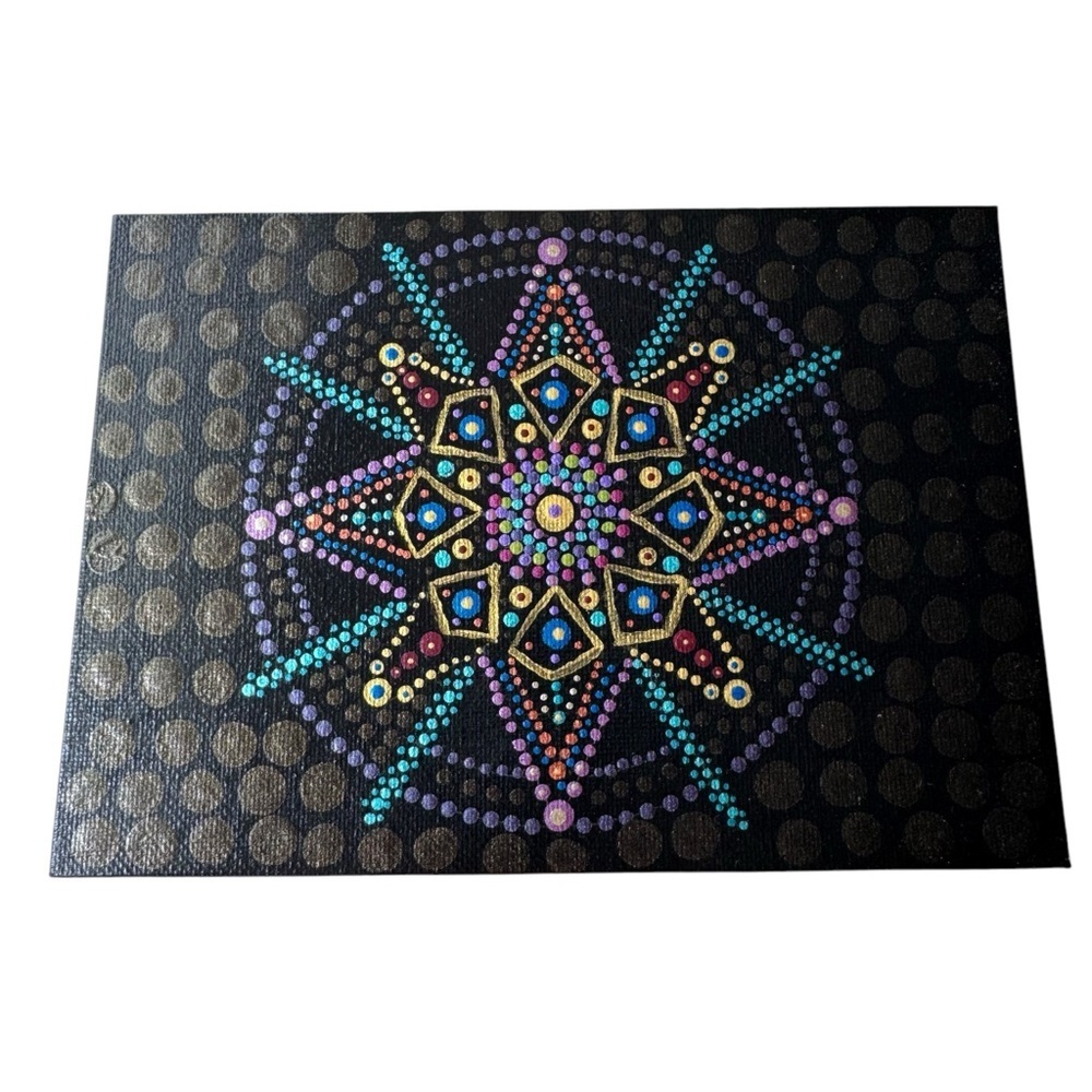 Handmade Dot Art made by me.